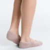 2 Pairs of Padded Cotton Blend Invisible Yoga and Pilates Socks with Wide Strap 2 Pairs of Padded Cotton Blend Invisible Yoga and Pilates Socks with Wide Strap
