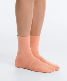2 Pairs of Polyamide Blend Quarter Running Socks