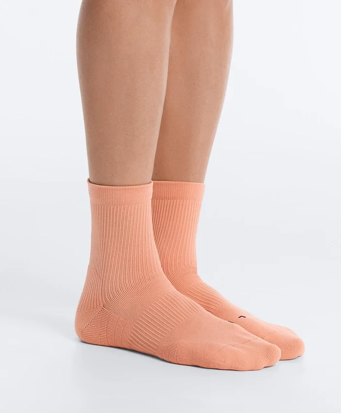 2 Pairs of Polyamide Blend Quarter Running Socks 2 Pairs of Polyamide Blend Quarter Running Socks