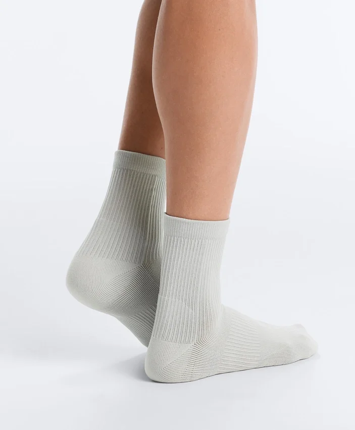 2 Pairs of Polyamide Blend Quarter Running Socks 2 Pairs of Polyamide Blend Quarter Running Socks