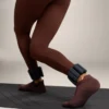 2 Pairs of Polyamide Blend Yoga and Pilates Sneaker Socks