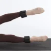 2 Pairs of Polyamide Blend Yoga and Pilates Sneaker Socks