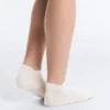 2 Pairs of Polyamide Blend Yoga and Pilates Sneaker Socks