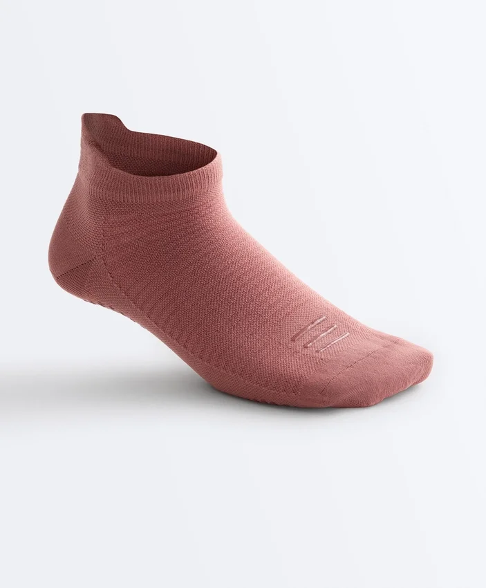 2 Pairs of Polyamide Blend Yoga and Pilates Sneaker Socks 2 Pairs of Polyamide Blend Yoga and Pilates Sneaker Socks