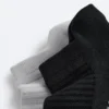 2 Pairs of Polyamide Blend Yoga and Pilates Sneaker Socks