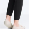 2 Pairs of Polyamide Blend Yoga and Pilates Socks with Double Straps
