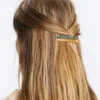 2 Printed Hair Barrettes 2 Printed Hair Barrettes