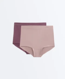 2 Seamless Soft-Touch Shortie Briefs
