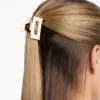 2 Square Piping Hair Clips 2 Square Piping Hair Clips