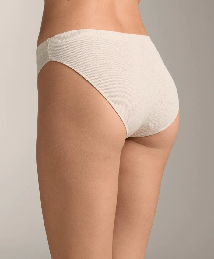 3 Cotton Blend Rib Classic Briefs with Logo 3 Cotton Blend Rib Classic Briefs with Logo