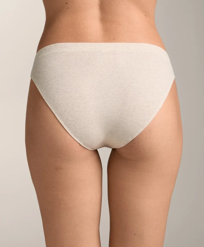 3 Cotton Blend Rib Classic Briefs with Logo 3 Cotton Blend Rib Classic Briefs with Logo