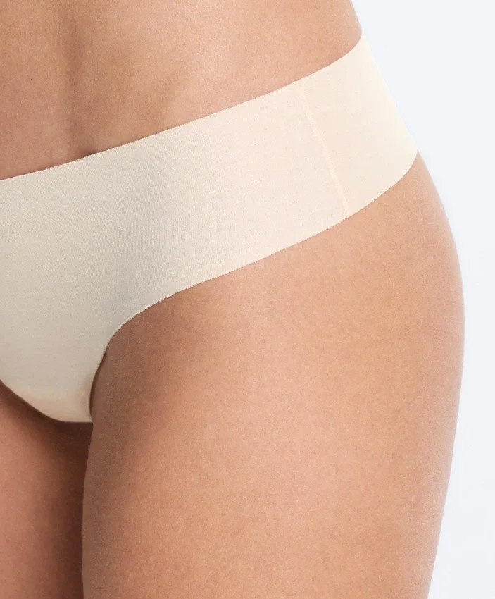 3 Invisible Cotton Blend Brazilian Briefs 3 Invisible Cotton Blend Brazilian Briefs
