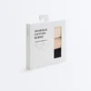 3 Invisible Cotton Blend Classic Briefs 3 Invisible Cotton Blend Classic Briefs