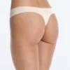 3 Invisible Cotton Blend Thongs