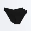 3 Invisible V-Cut Polyamide Blend Classic Bikini Briefs 3 Invisible V-Cut Polyamide Blend Classic Bikini Briefs