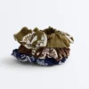 3 Large Printed 100% Cotton Hair Scrunchies 3 Large Printed 100% Cotton Hair Scrunchies