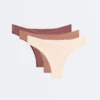 3 Modal-Blend V-Cut Brazilian Briefs 3 Modal-Blend V-Cut Brazilian Briefs