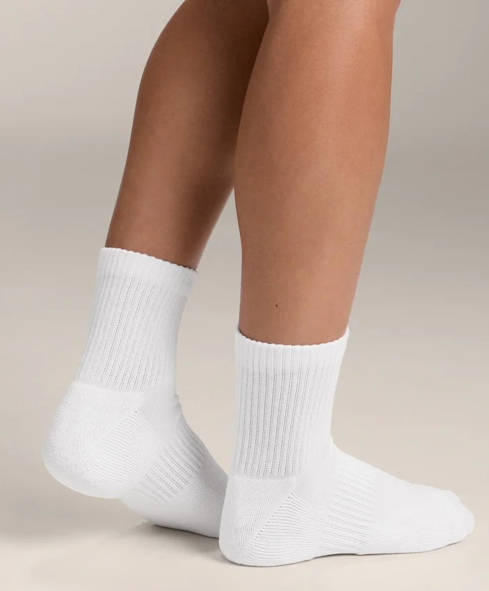3 Pairs of Cotton Blend Quarter Sports Socks 3 Pairs of Cotton Blend Quarter Sports Socks