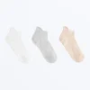 3 Pairs of Polyamide Blend Sneaker Socks with Heel Tab 3 Pairs of Polyamide Blend Sneaker Socks with Heel Tab