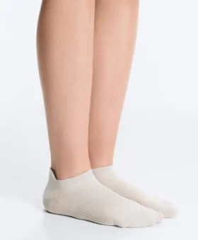 3 Pairs of Polyamide Blend Sneaker Socks with Heel Tab