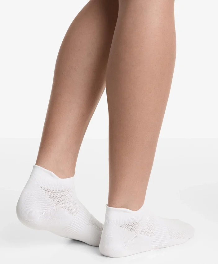 3 Pairs of Polyamide Blend Sports Sneaker Socks with Heel Tab 3 Pairs of Polyamide Blend Sports Sneaker Socks with Heel Tab