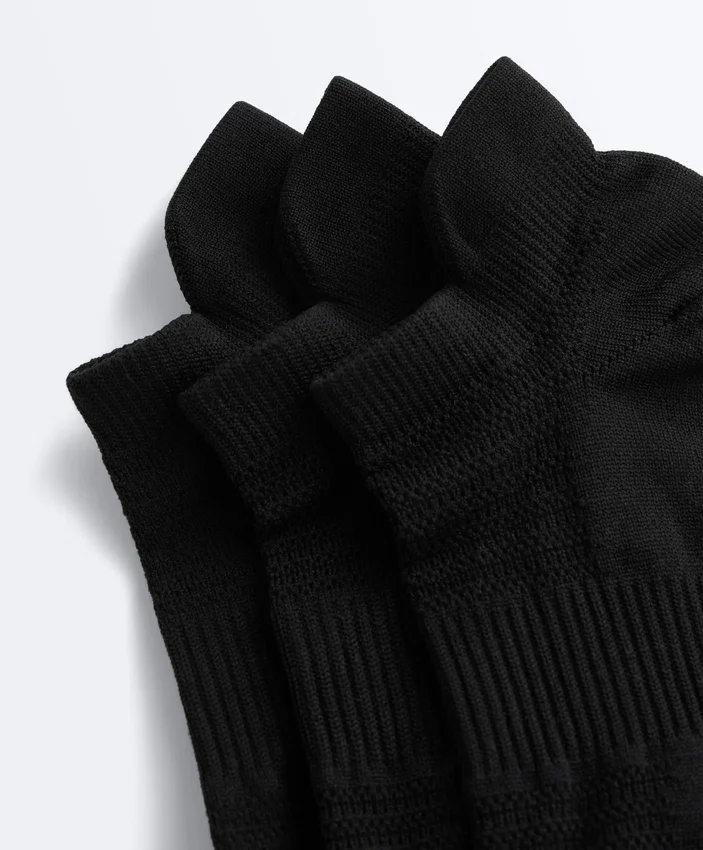 3 Pairs of Polyamide Blend Sports Sneaker Socks with Heel Tab 3 Pairs of Polyamide Blend Sports Sneaker Socks with Heel Tab