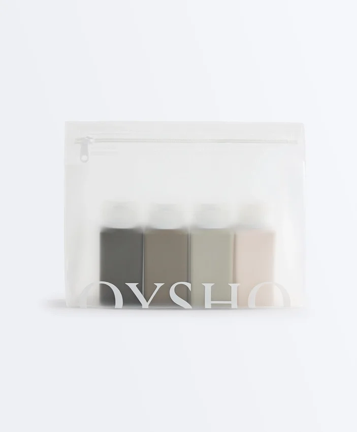 4-Bottle Travel Wash Bag 4-Bottle Travel Wash Bag