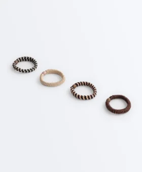 4 Hair Ties