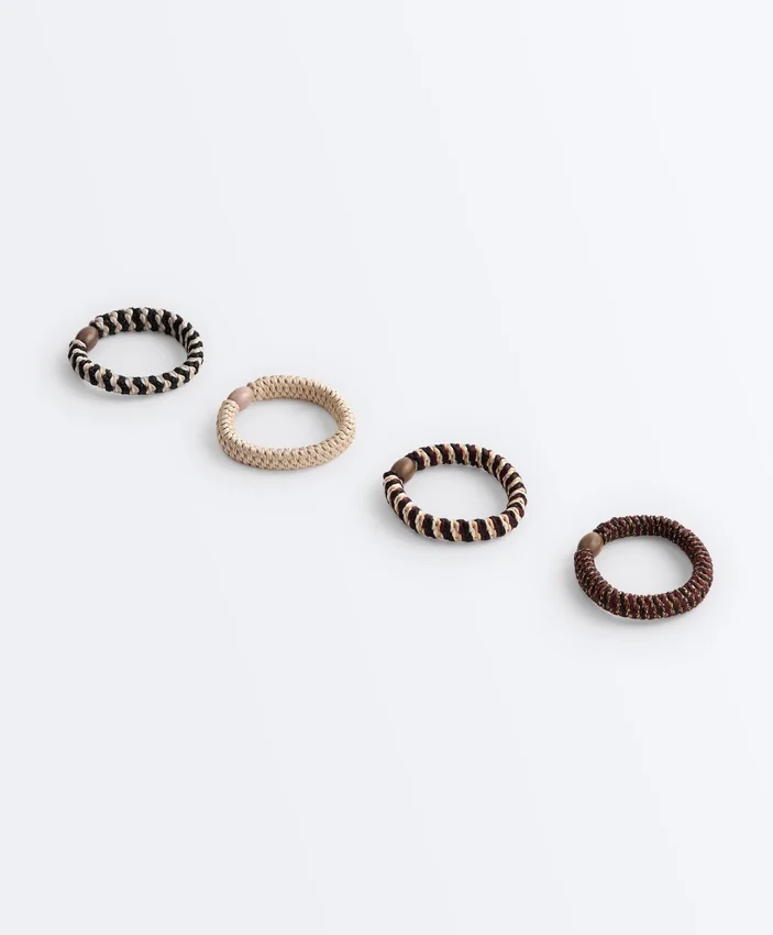 4 Hair Ties 4 Hair Ties