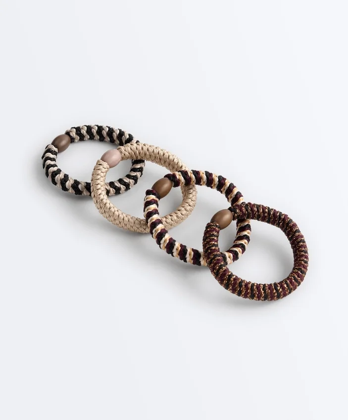 4 Hair Ties 4 Hair Ties