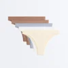 5 Cotton Blend Brazilian Briefs