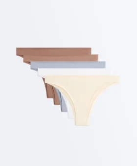 5 Cotton Blend Brazilian Briefs 5 Cotton Blend Brazilian Briefs