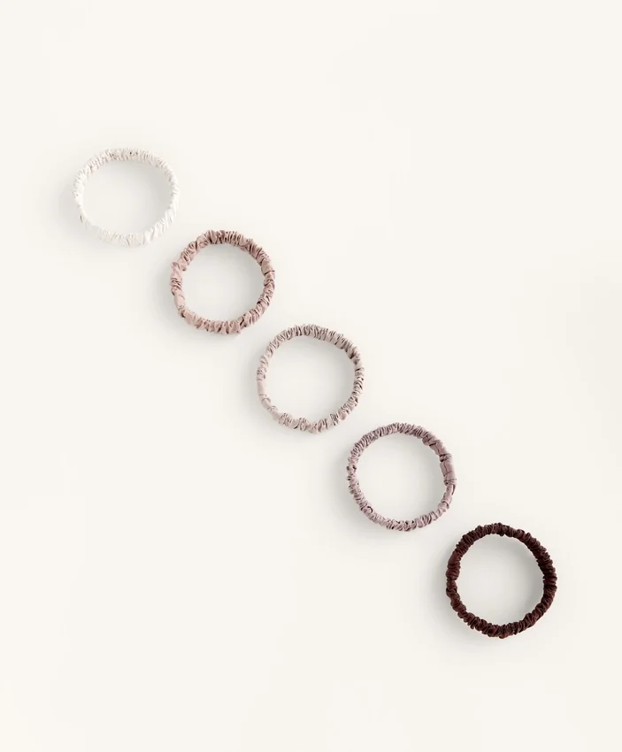 5 Hair Scrunchies 5 Hair Scrunchies