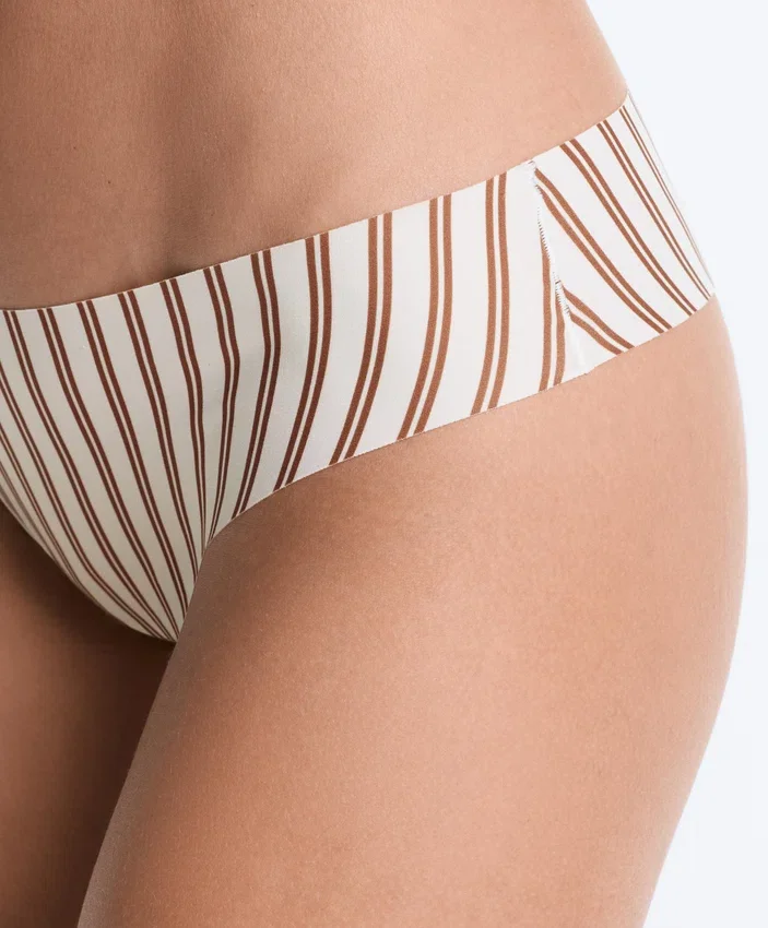 5 Invisible Laser-Cut Polyamide Blend Brazilian Briefs 5 Invisible Laser-Cut Polyamide Blend Brazilian Briefs
