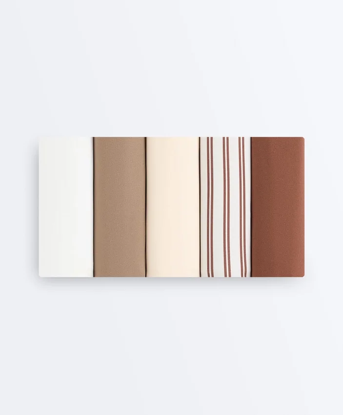 5 Invisible Laser-Cut Polyamide Blend Brazilian Briefs 5 Invisible Laser-Cut Polyamide Blend Brazilian Briefs