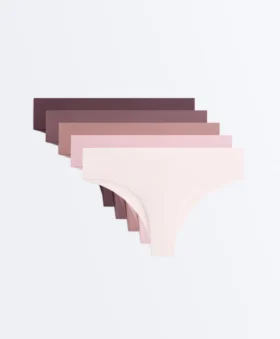 5 Invisible Polyamide Blend Brazilian Briefs