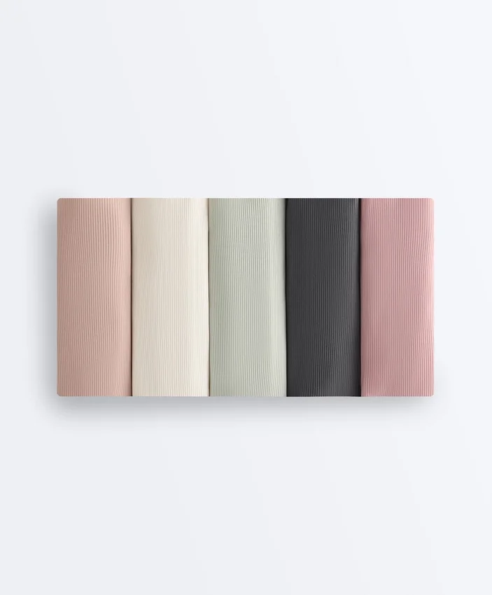 5 Laser-Cut Invisible Polyamide Blend Light Rib Brazilian Briefs 5 Laser-Cut Invisible Polyamide Blend Light Rib Brazilian Briefs