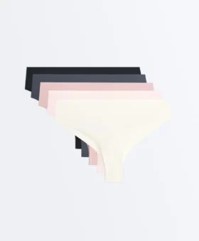 5 Laser-Cut Polyamide Blend Brazilian Briefs 5 Laser-Cut Polyamide Blend Brazilian Briefs