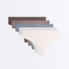 5 Laser-Cut Polyamide Blend Thongs 5 Laser-Cut Polyamide Blend Thongs