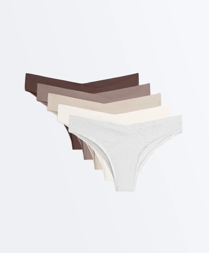 5 Modal Blend V-Cut Brazilian Briefs 5 Modal Blend V-Cut Brazilian Briefs