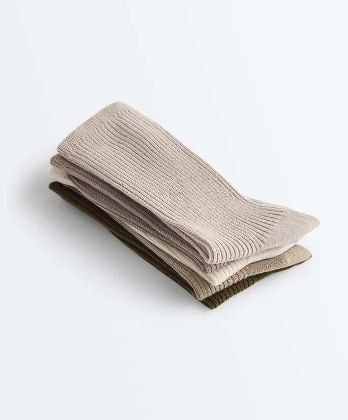 5 Pairs of Cotton Blend Classic Socks 5 Pairs of Cotton Blend Classic Socks