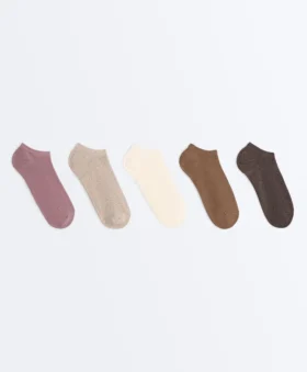 5 Pairs of Cotton Blend Sneaker Socks 5 Pairs of Cotton Blend Sneaker Socks