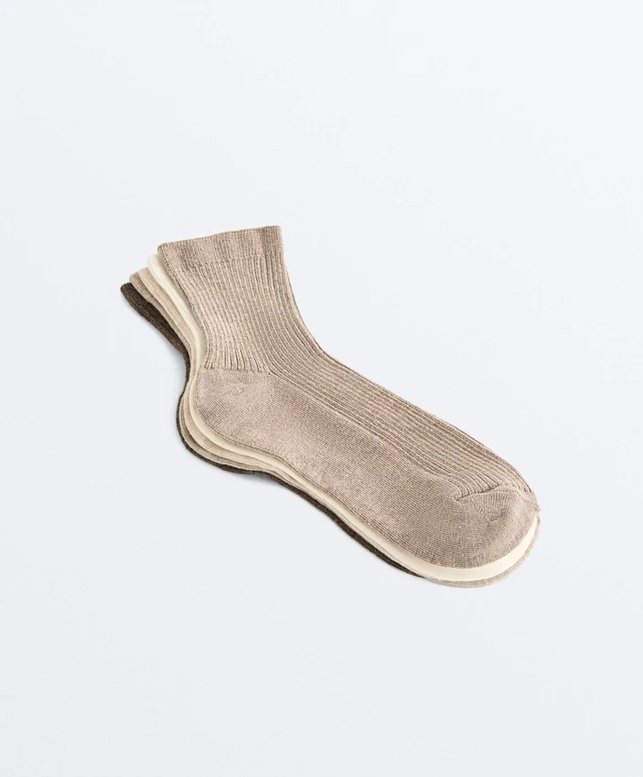 5 Pairs of Quarter Socks with Cotton 5 Pairs of Quarter Socks with Cotton