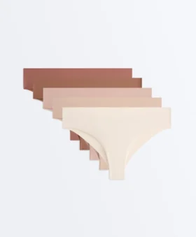 5 Pantone™ Invisible Polyamide Blend Brazilian Briefs 5 Pantone™ Invisible Polyamide Blend Brazilian Briefs