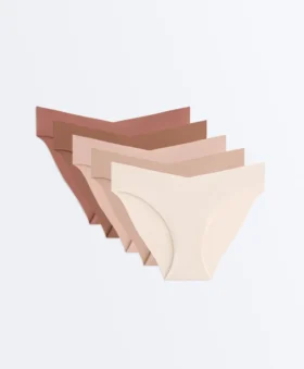 5 Pantone™ Invisible Polyamide Blend V-Cut Classic Briefs