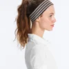 6 Cm Striped Sports Headband