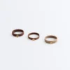6 Oysho Plaque Hair Ties