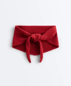 90% Wool 10% Cashmere Knit Bandana 90% Wool 10% Cashmere Knit Bandana