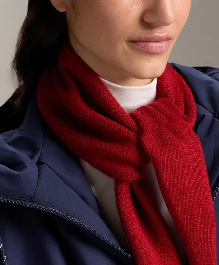90% Wool 10% Cashmere Knit Bandana 90% Wool 10% Cashmere Knit Bandana