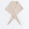 90% Wool 10% Cashmere Knit Bandana 90% Wool 10% Cashmere Knit Bandana